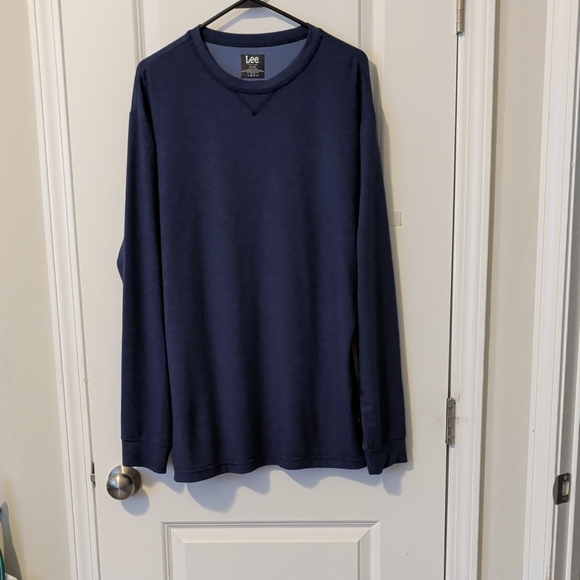 Lee Other - Lee Deep Blue Crew Neck Shirt Size XL